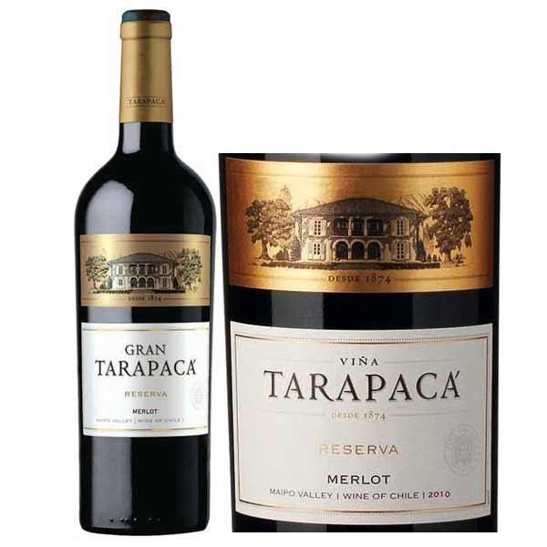 Rượu vang Chile Tarapaca Reserva Merlot