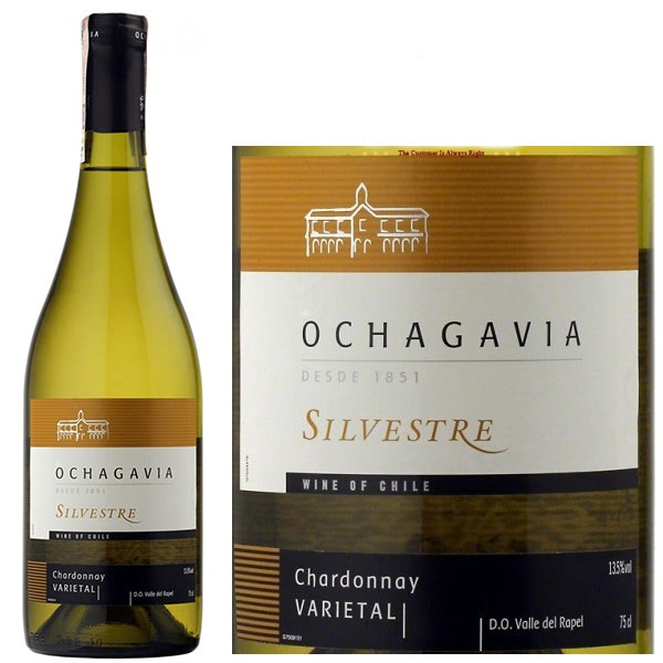 Rượu vang Chile Ochagavia Silvestre Chardonnay