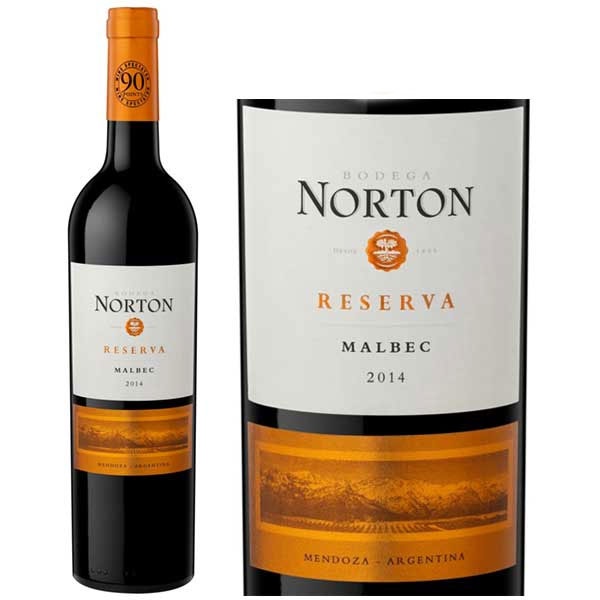  Rượu Vang Argentina Norton Reserva Malbec