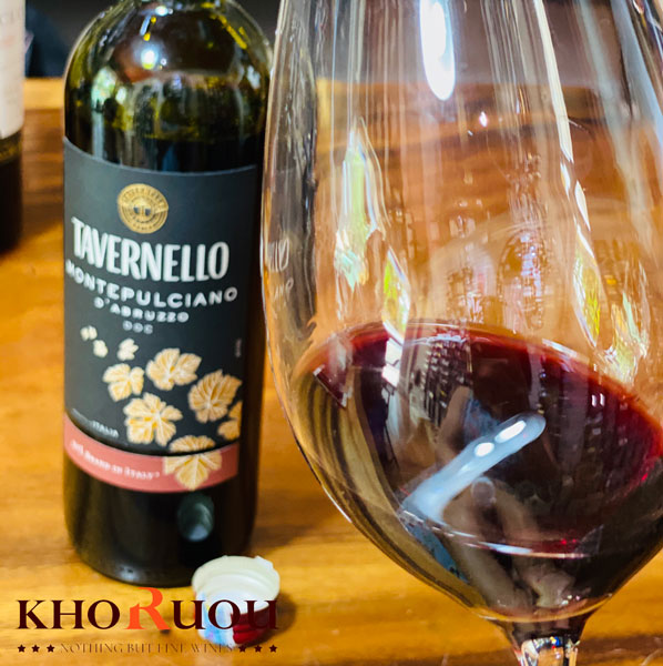 Rượu vang Tavernello Montepulciano Rượu vang Tavernello Montepulciano