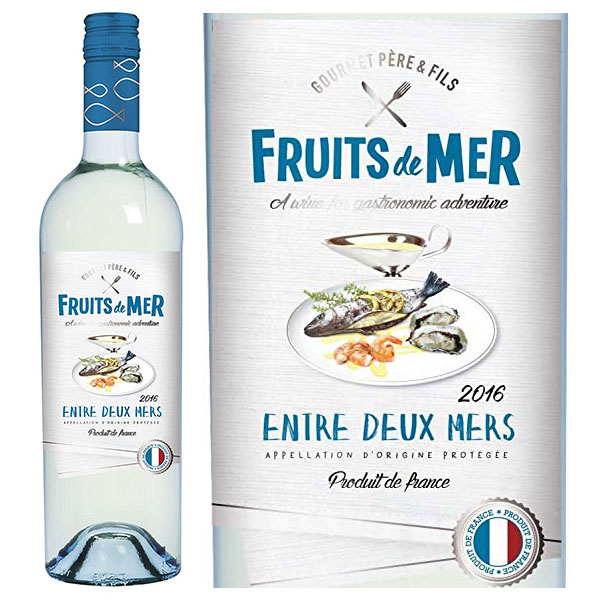 Rượu Vang Pháp Fruits De Mer Entre Deux Mers