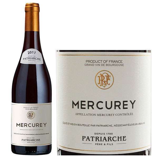 Rượu Vang Pháp Patriarche - Mercurey