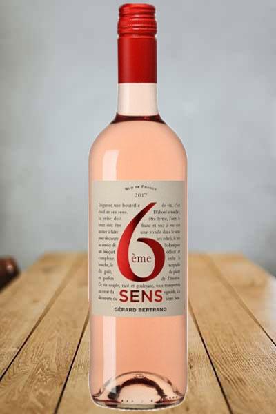 Rượu Vang Pháp Gerard  Bertrand '6eme Sens' Rose Pays d’OC 