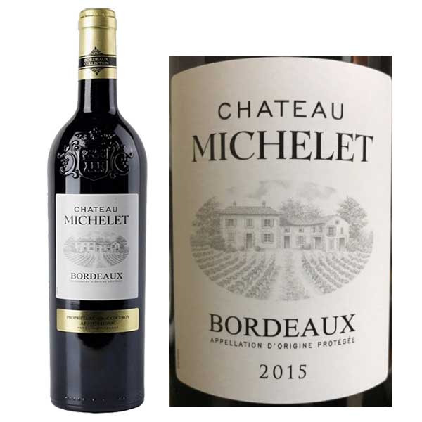Rượu Vang Pháp Chateau Michelet