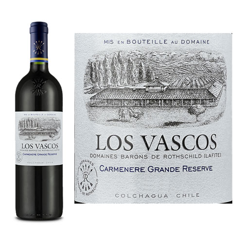 Rượu Vang Chile Domaines Barons de Rothschild (Lafite) Los Vascos Gran Reserva Carmenere