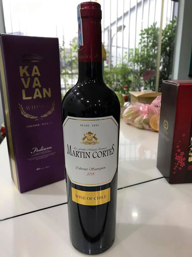 Rượu Vang Chile Martin Cortes Cabernet Sauvignon