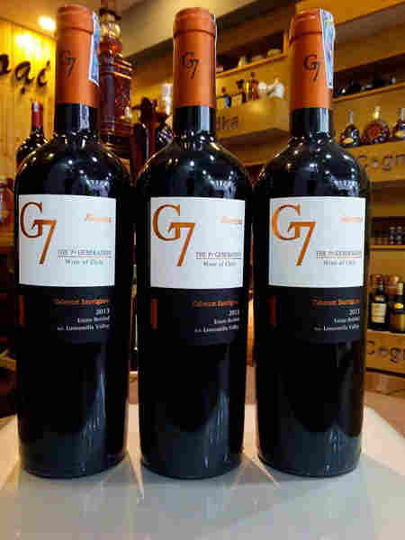 Rượu Vang Chile G7 Reserva đỏ