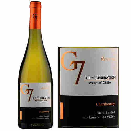 Rượu Vang Chile G7 Reserva trắng