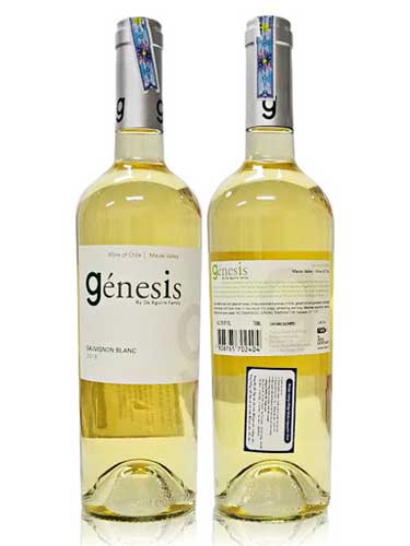 Rượu Vang Chile Genesis trắng