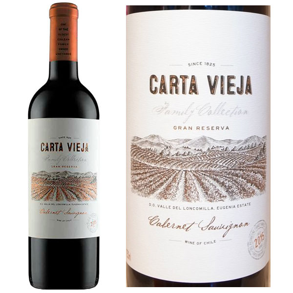 Rượu Vang Chile Carta Vieja Gran Reserva Cabernet Sauvignon
