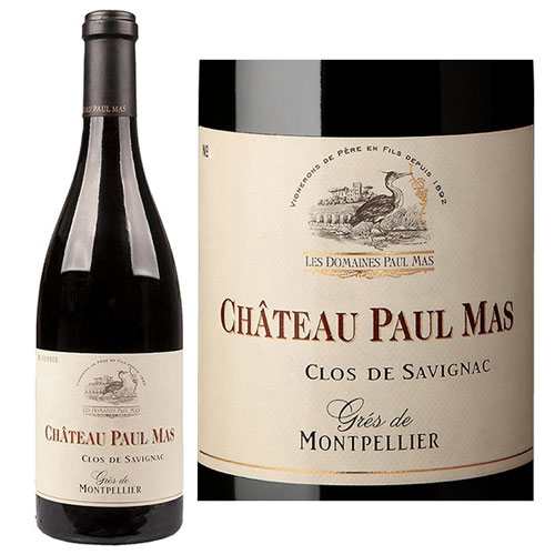 Rượu Vang Pháp Chateau Paul Mas Clos de Savignac - Gres de Montpellier