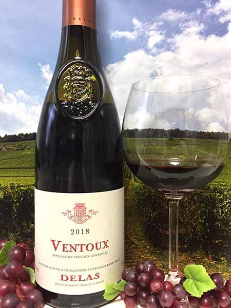 Rượu vang Pháp Delas Cotes Du Ventoux