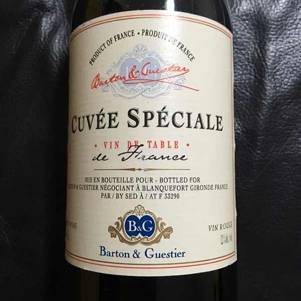 Rượu vang Pháp B&G Cuvee Speciale Rouge-VIN Rouge