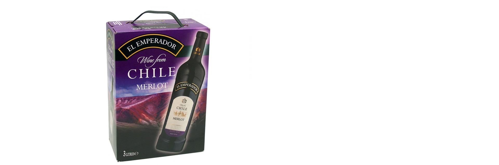 Rượu Vang Chile El Emperador Merlot