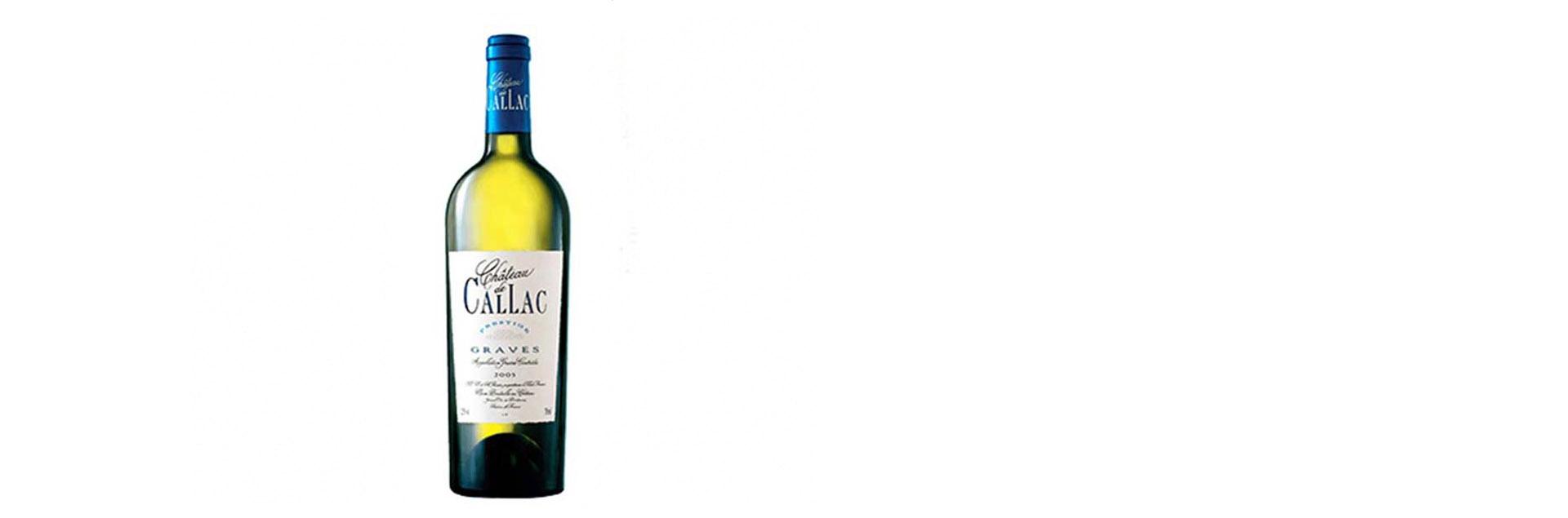 Rượu Vang Pháp CHATEAU De CALLAC Prestige Blanc 2013