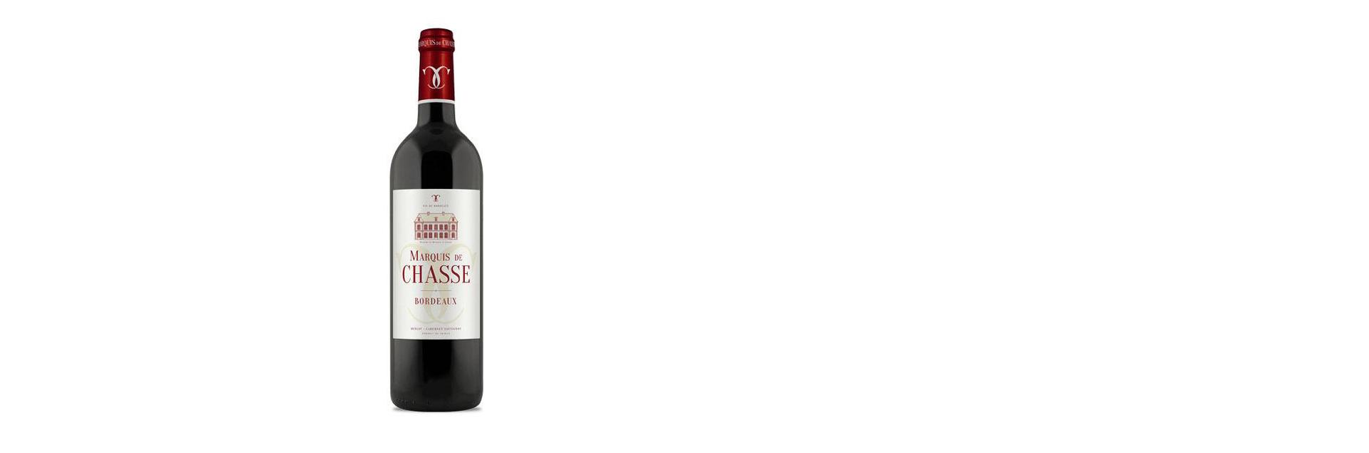 Rượu vang Pháp Marquis de Chasse Oaked Red Bordeaux