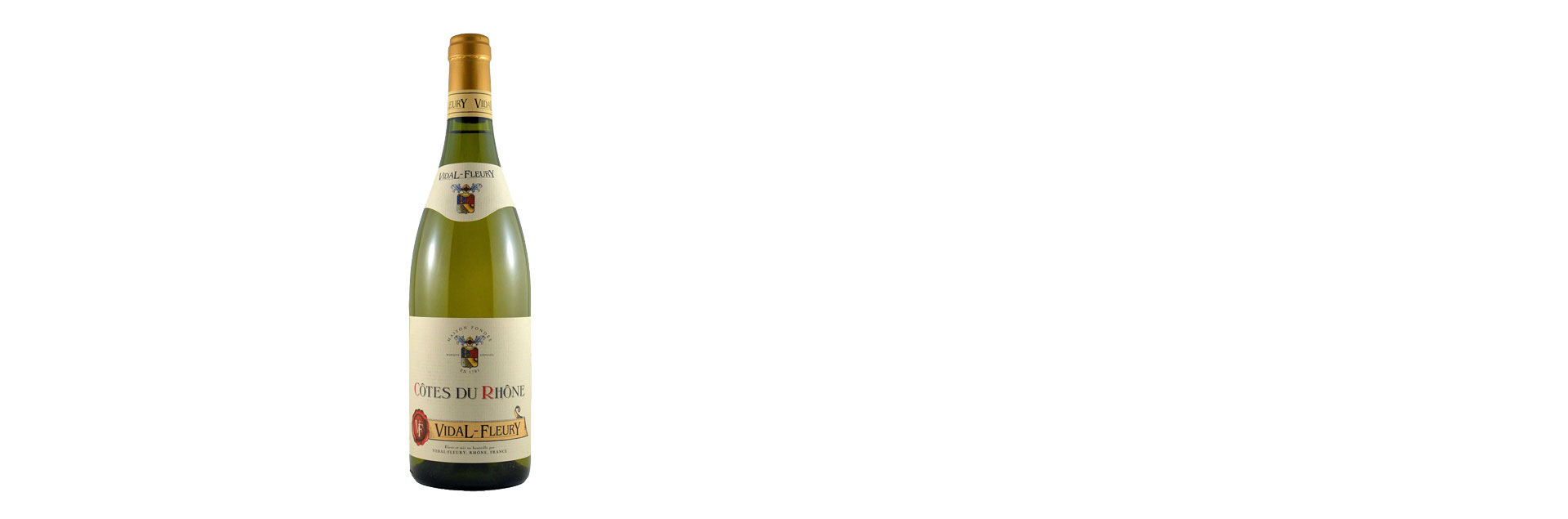 Rượu Vang Pháp Vidal Fleury Cotes Du Rhone Blanc 2017